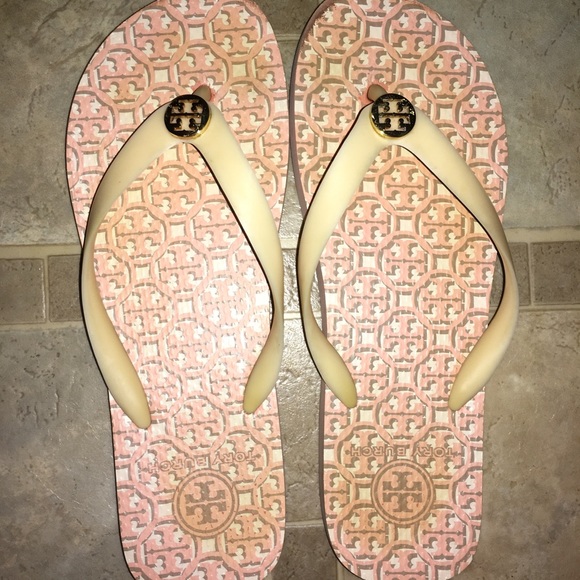 TORY BURCH Shoes - TORY BURCH-SANDALS WITH LOGO. VERY STYLISH &CUTE
